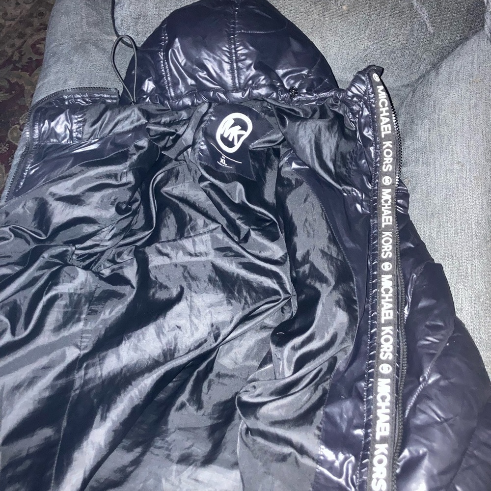 Black puffer Michael kors winter coat